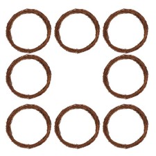  8 PCS Anneau De Lierre En Cercle Base Couronne Noel Cadre Fleurs