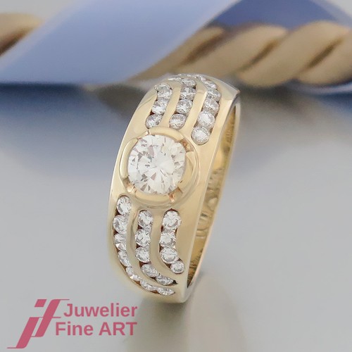 Bague avec brillants - bague,