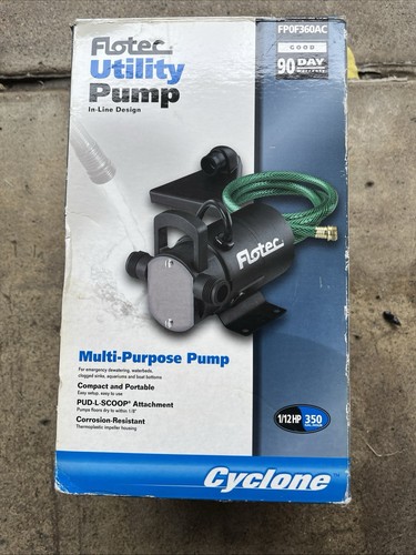Flotec fp0f360ac utility pump - flotec,