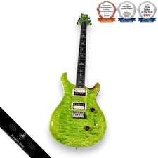 Paul Reed Smith SE Custom 24 Quilt Eriza Verde Electric Maple Top Ebony FB