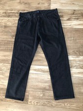 joli jeans regular straight coton doux bleu marine  GANT taille W36 L32