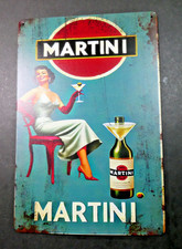 Plaque publicitaire en tôle