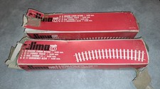 LIMA (Jep Hornby) Coffret de 12 rails courbes avec boite d'origine éch O 1/45