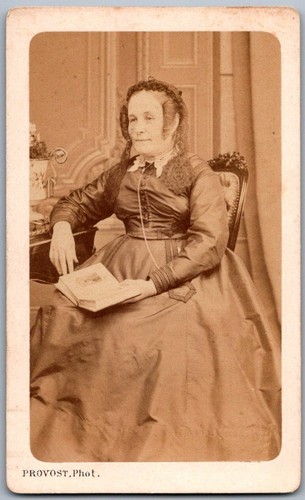 Cdv 1865 femme - cdv, avec