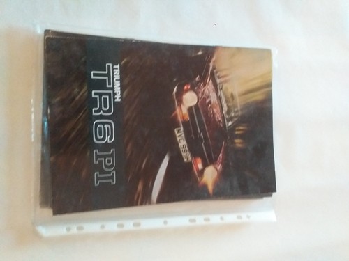 Prospectus triumph tr6 - triumph,