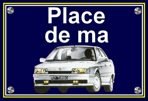 Plaque place ma - ",
