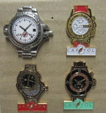 LOT DE 4 PIN'S CAPITOL MONTRES