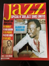 JAZZ Magazine n°300 du 9/1981; Miles Davis/ Bill Coleman/ Steve Lacy/ Bo Diddley