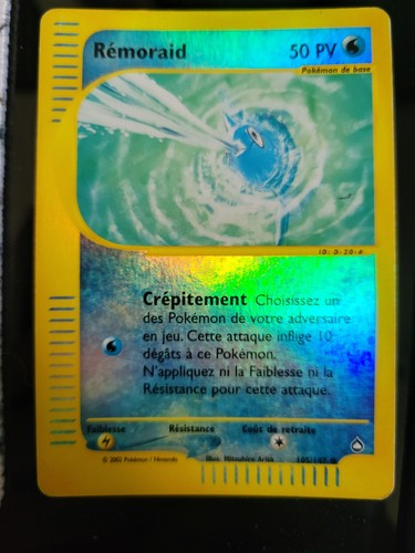 Carte pokémon rémoraid - carte,