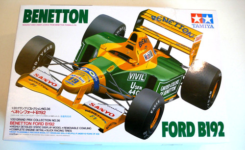 Kit tamiya 20è benetton - kit, 1/20è