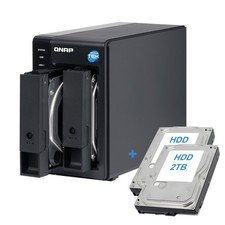 Qnap TR-002 Das Storage 2-BAY HDD 4TB (2x2TB) Raid Double Fente 3,5 " Usb-C