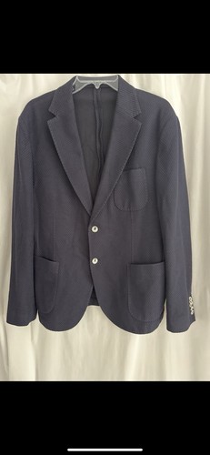 Blazer size blue quilted - in,