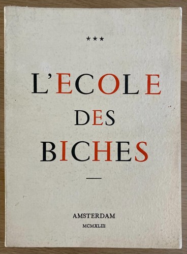 Curiosa école des biches - curiosa, l'école