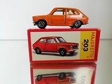 Majorette 203 Fiat 127 Orange