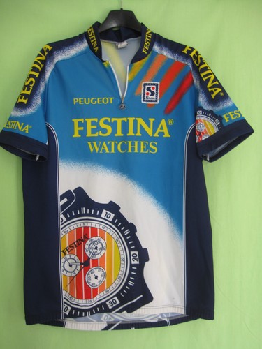 Maillot cycliste festina - cycliste,