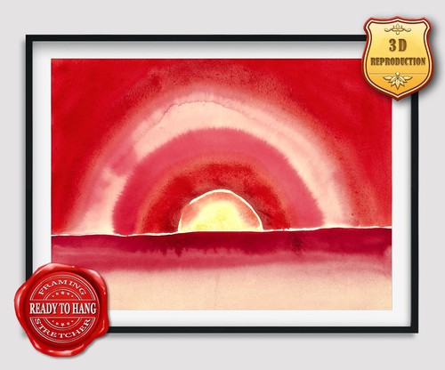 Georgia keeffe sunrise 3d - o'keeffe,