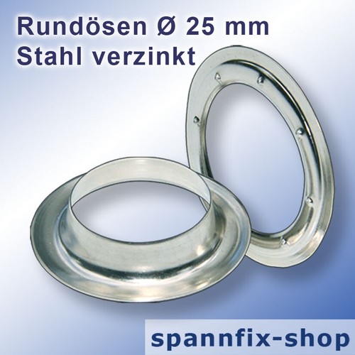 Oeillets ronds mm - Ø, acier