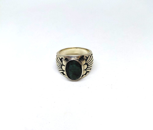 Bague pierre vert t62 - bague,