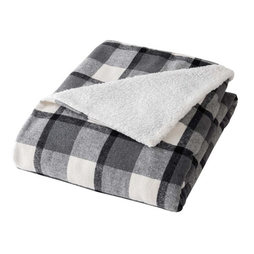 Plaid tartan sherpa ecossais - tartan,