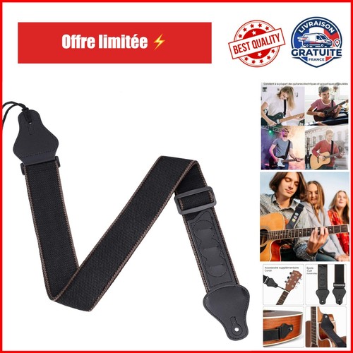 Sangle guitare réglable - sangle, en