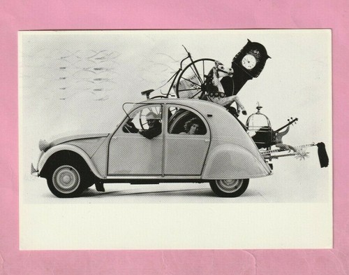 Carte postale citroën - citroËn, cv