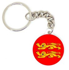 Porte clé badge drapeau