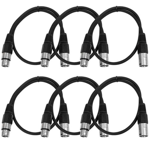 Pack foot black xlr - pack, 3