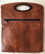 ANCIEN SAC A MAIN CUIR - EGHI