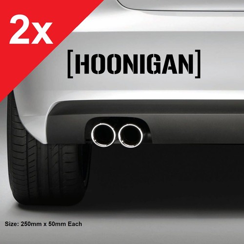 Hoonigan car sticker - car, decal