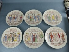 SARREGUEMINES lot 6 assiettes