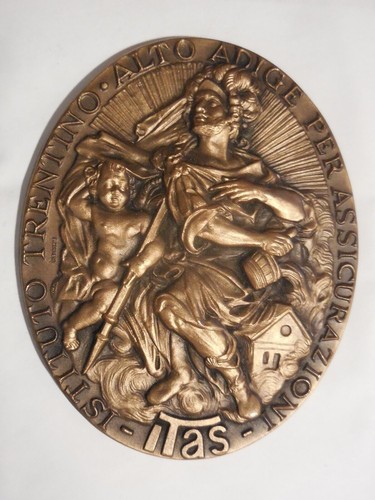 Plaque médaille institut - médaille,