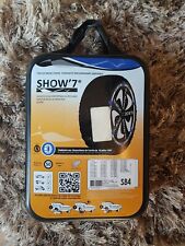 CHAÎNES CHAUSSETTES NEIGE TEXTILE POLAIRE SHOW 7 - Réf - S84 - 