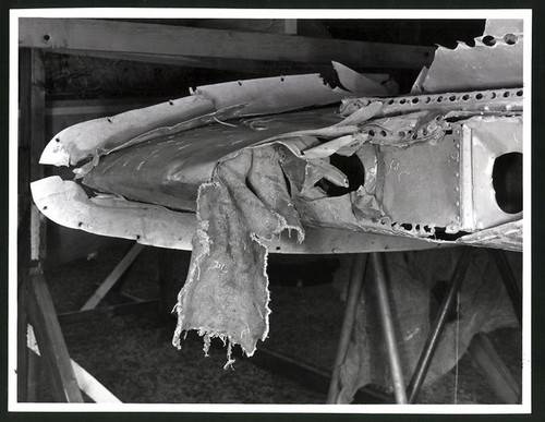 Photographie épave avion - photographie, d'avion
