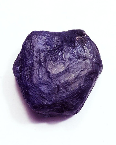 Saphir naturel bleu gemme - bleu,