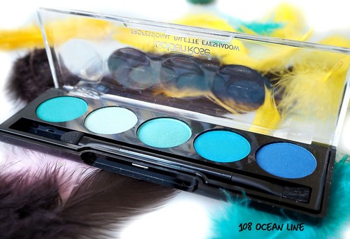 Golden rose palette fard a - 5,