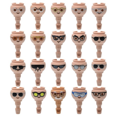 Playmobil tête têtes - tête, visages