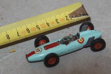 Vintage 1964 Majorette 1 France BRM V8 Monoplace F1 bleu Rail route 1:65