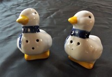 Saleron/Salière et poivrière céramique en forme d'oie [hauteur 8 cm]