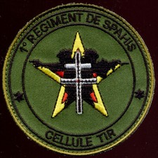 ABC / 1° REGIMENT DE SPAHIS CELLULE TIR - TISSU
