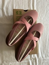 EL NATURALISTA Ballerine Rose  en Cuir  Taille 39 Avec Boîte Neuve Jamais Portée