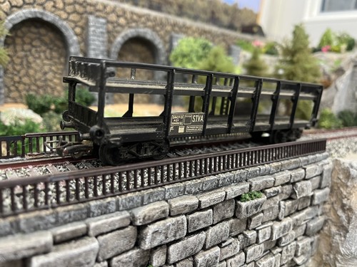 Wagon porte voiture - stva, jouef