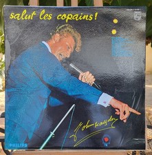 D - Johnny Hallyday  Salut Les Copains! RARE LP 33T Rééd 1968 Label BLEU (EX/EX)