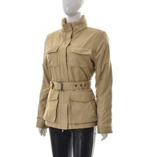 Veste parka ceinturée femme