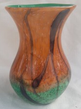 BIOT. Vase verre soufflé