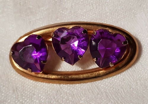 Bijou ancien broche coeur - bijou,