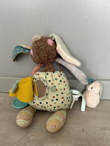 Doudou lapin moulin - doudou,