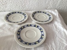 3 Sous Tasses Soucoupes Cadiz Villeroy Boch Vintage Vaisselle Retro 