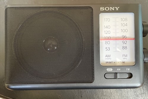 Sony icf 506 portable fm - sony, am/fm