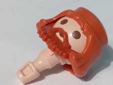PLAYMOBIL TÊTE BARBE PERRUQUE