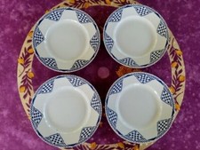 4 Assiettes Plates Moulin des